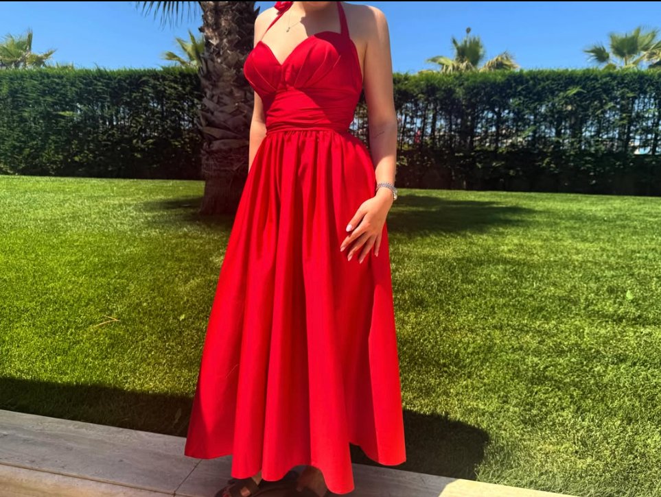 Belladonna Dress in Red Velvet