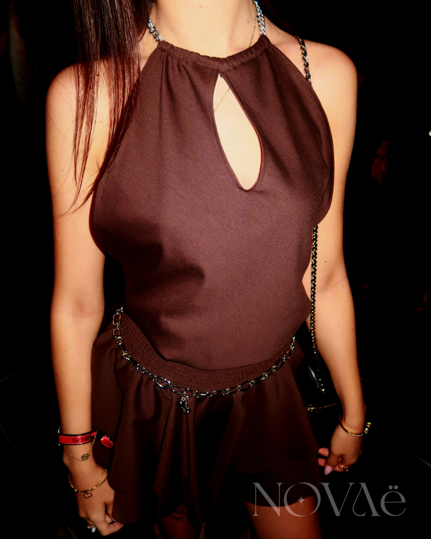 Halter Mini Dress